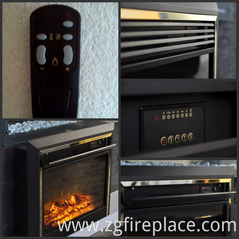 Details Of Q 02 Golden Fireplace